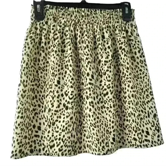 3/$30 Harper Heritage Paperbag Waist Animal Print Lined Size Small Skirt. - Picture 2 of 6